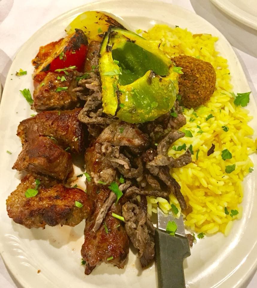 Fresh Mediterranean salads and healthy dining options